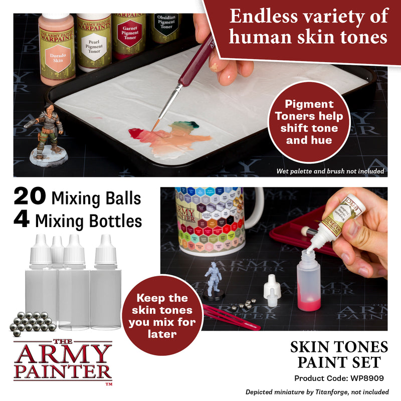 Skin Tones Paint Set (The Army Painter) (WP8909)
