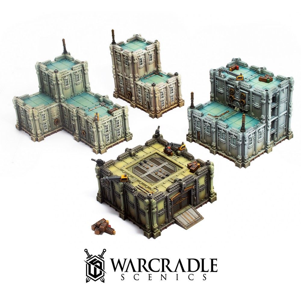 Warcradle Scenics: Dystopian Industrial Set