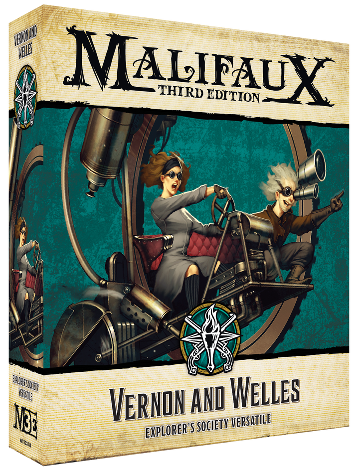 Malifaux 3rd Edition: Vernon and Welles