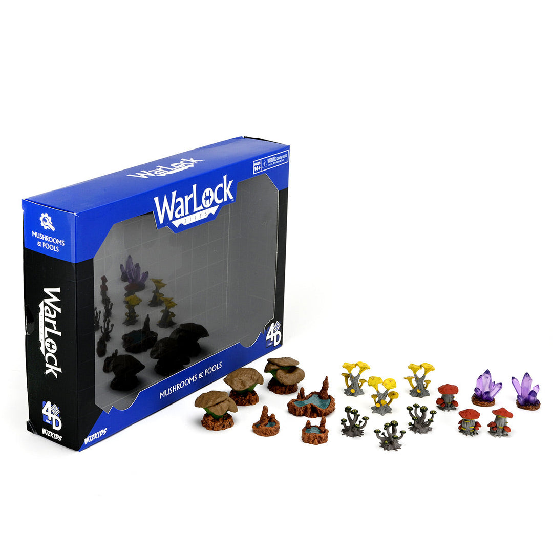 WarLock Tiles: Accessory - Mushrooms & Pools