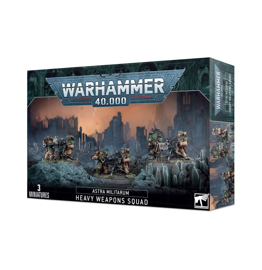 Warhammer 40,000: Astra Militarum Cadian Heavy Weapon Squad (2023)