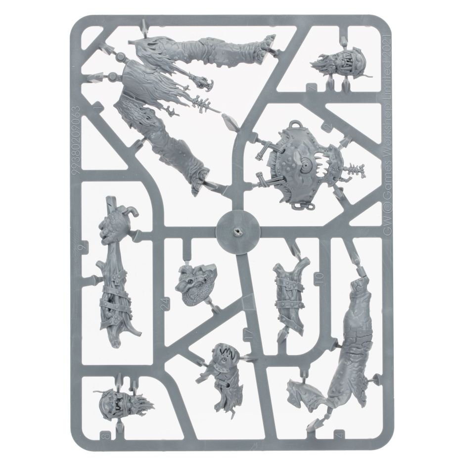 Warhammer Age of Sigmar: Orruk Warclans - Breaka-Boss on Mirebrute Troggoth