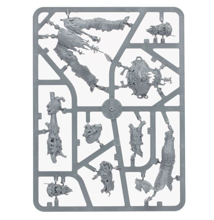 Warhammer Age of Sigmar: Orruk Warclans - Breaka-Boss on Mirebrute Troggoth