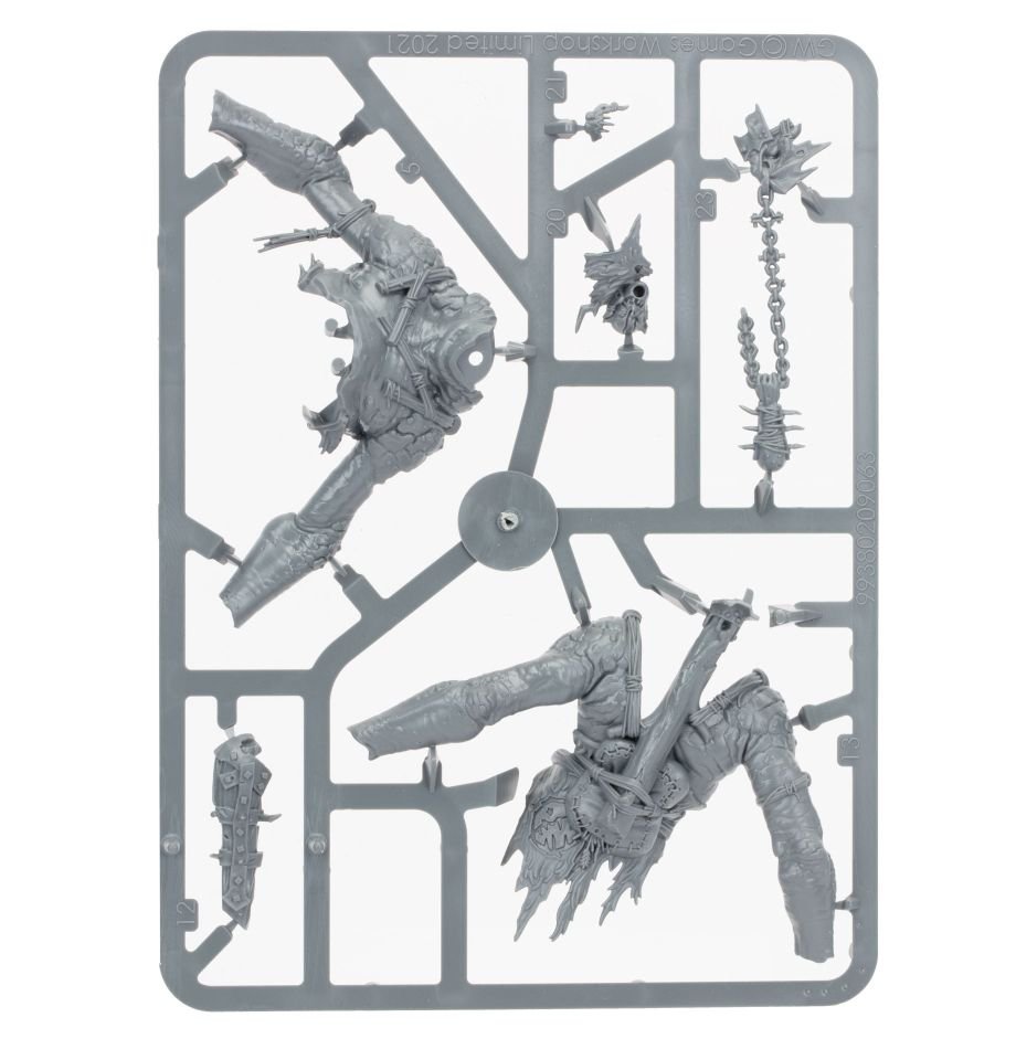 Warhammer Age of Sigmar: Orruk Warclans - Breaka-Boss on Mirebrute Troggoth
