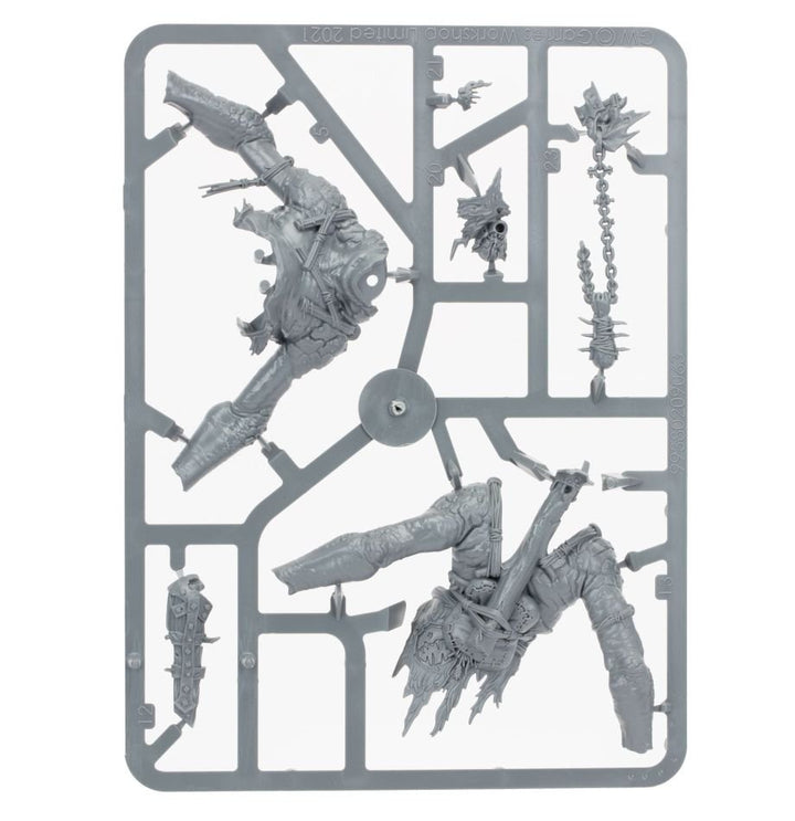 Warhammer Age of Sigmar: Orruk Warclans - Breaka-Boss on Mirebrute Troggoth