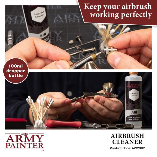 Warpaints Air Accessories: Airbrush Cleaner, 100 ml (The Army Painter) (AW2002)