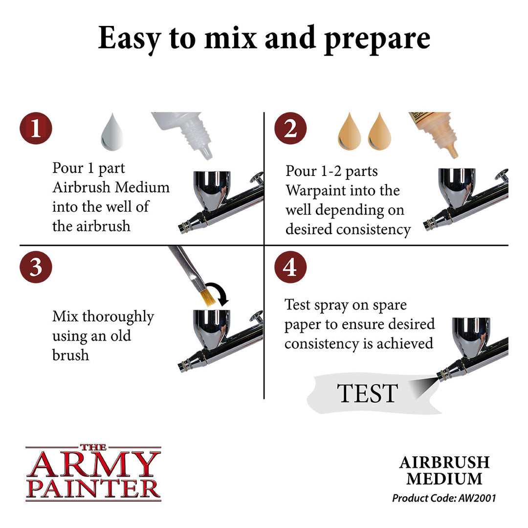 Warpaints Air Accessories: Airbrush Medium (The Army Painter) (AW2001)