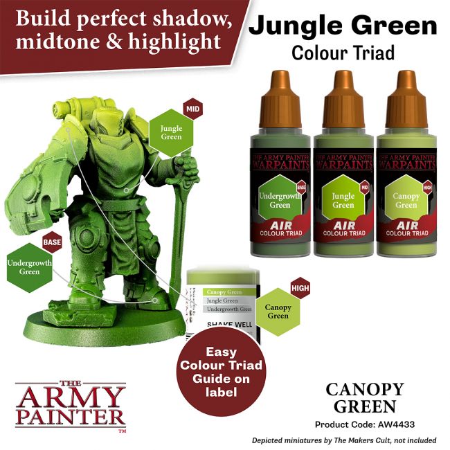 Warpaints Air: Canopy Green (The Army Painter) (AW4433) (48)