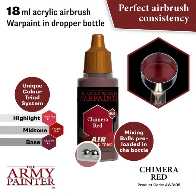 Warpaints Air: Chimera Red (The Army Painter) (AW3105) (58)
