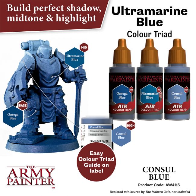 Warpaints Air: Consul Blue (The Army Painter) (AW4115) (18)