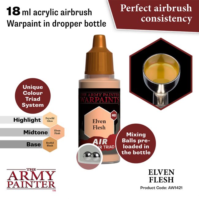 Warpaints Air: Elven Flesh (The Army Painter) (AW1421) (101)