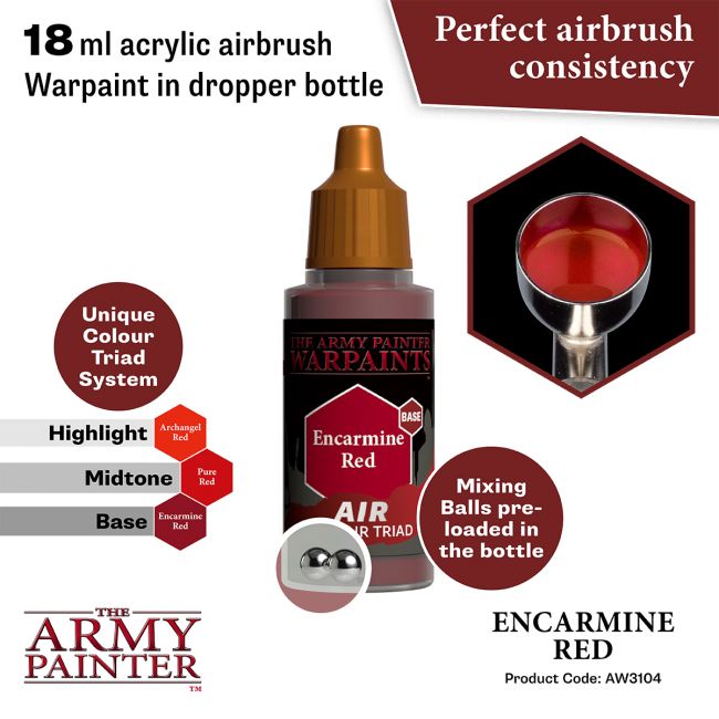Warpaints Air: Encarmine Red (The Army Painter) (AW3104) (61)