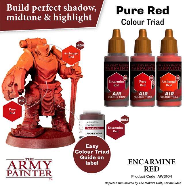 Warpaints Air: Encarmine Red (The Army Painter) (AW3104) (61)