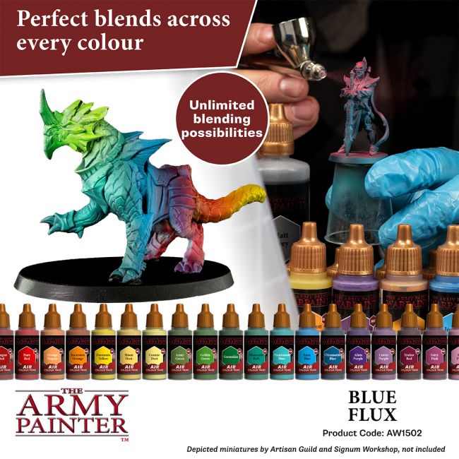 Warpaints Air Fluorescent: Blue Flux (The Army Painter) (AW1502) (95)