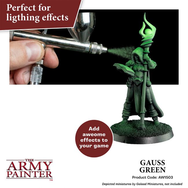 Warpaints Air Fluorescent: Gauss Green (The Army Painter) (AW1503) (96)