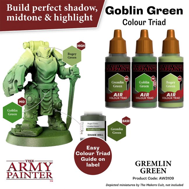 Warpaints Air: Gremlin Green (The Army Painter) (AW3109) (43)
