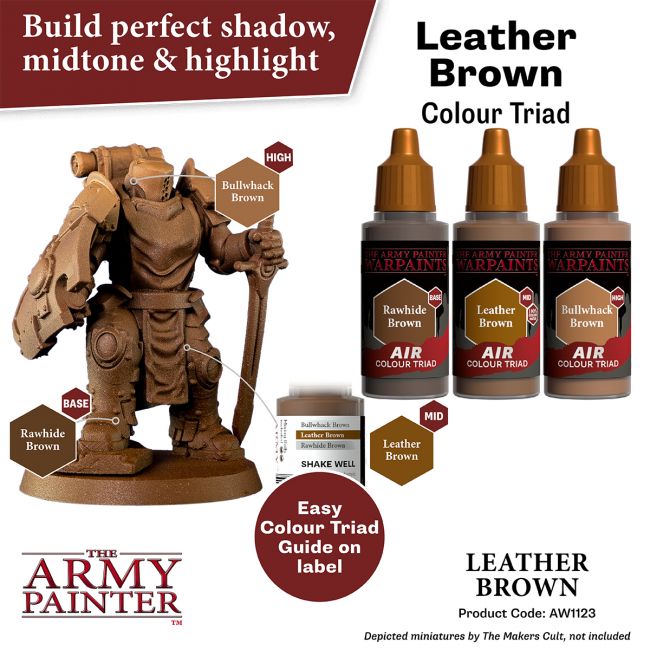 Warpaints Air: Leather Brown (The Army Painter) (AW1123) (86)
