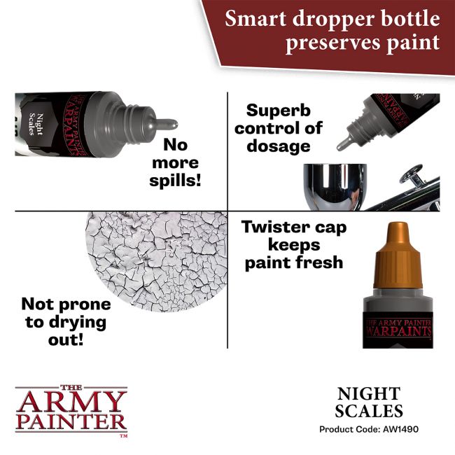 Warpaints Air Metallics: Night Scales (The Army Painter) (AW1490) (109)