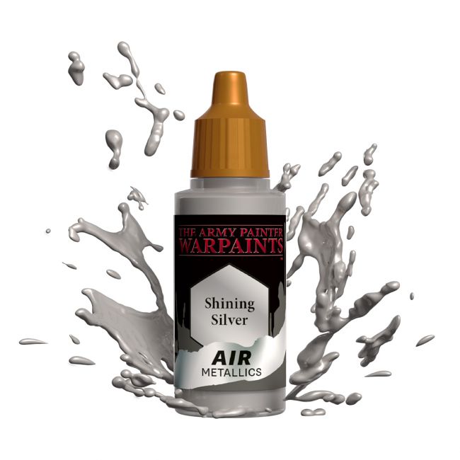 Warpaints Air Metallics: Shining Silver (The Army Painter) (AW1129) (125)