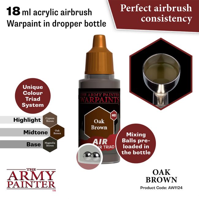 Warpaints Air: Oak Brown (The Army Painter) (AW1124) (83)