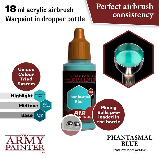 Warpaints Air: Phantasmal Blue (The Army Painter) (AW4141) (33)