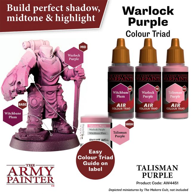 Warpaints Air: Talisman Purple (The Army Painter) (AW4451) (75)