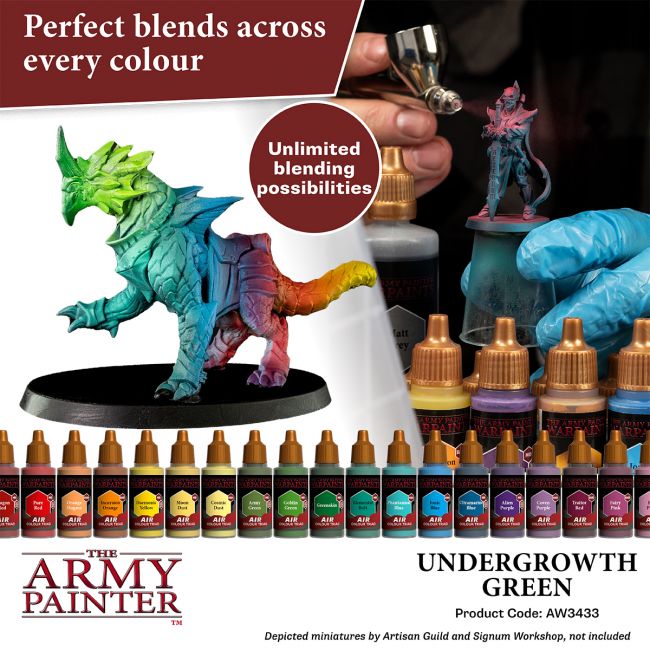 Warpaints Air: Undergrowth Green (The Army Painter) (AW3433) (46)