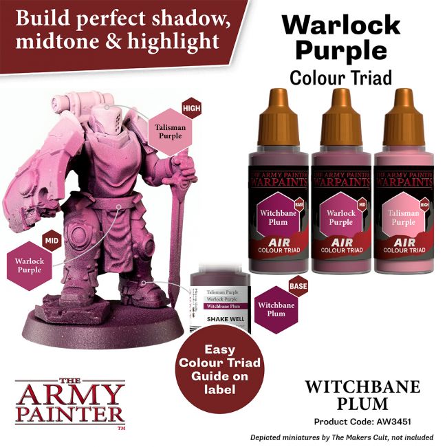 Warpaints Air: Witchbane Plum (The Army Painter) (AW3451) (73)