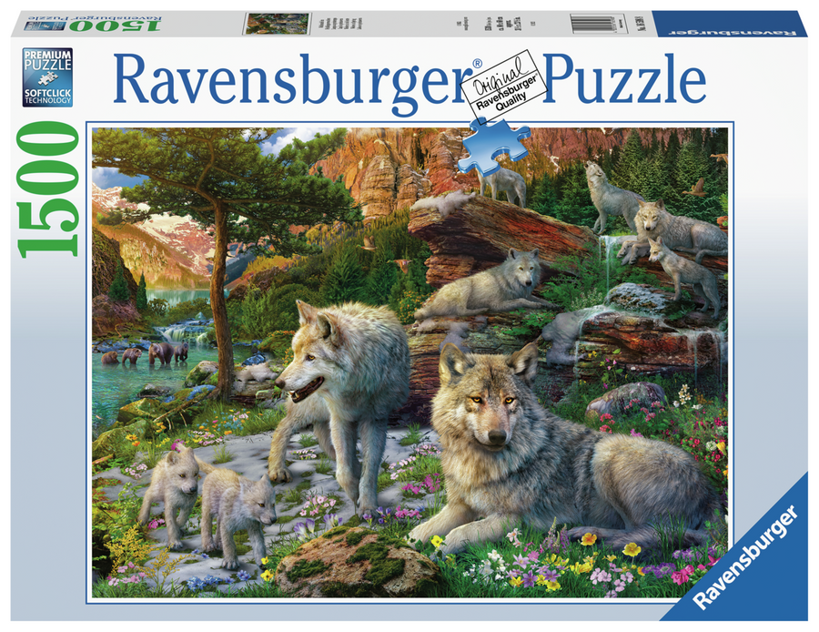 Wolves In Spring (1500 brikker)