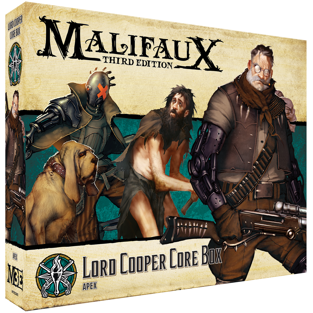 Malifaux 3rd Edition: Lord Cooper Core Box