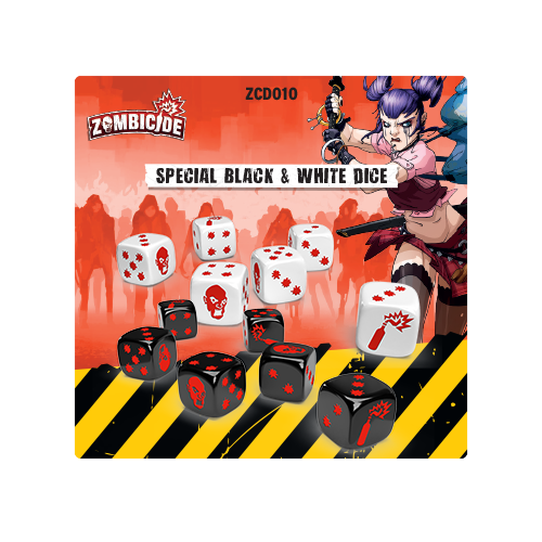 Zombicide 2nd Edition: Special Black and White Dice