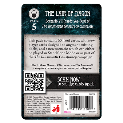 Arkham Horror: The Card Game - The Lair of Dagon