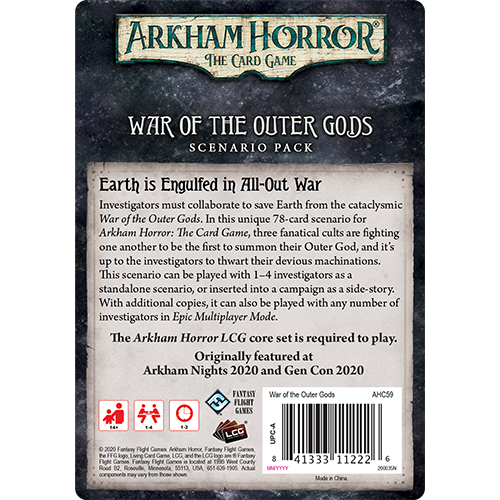 Arkham Horror: The Card Game - War of the Outer Gods