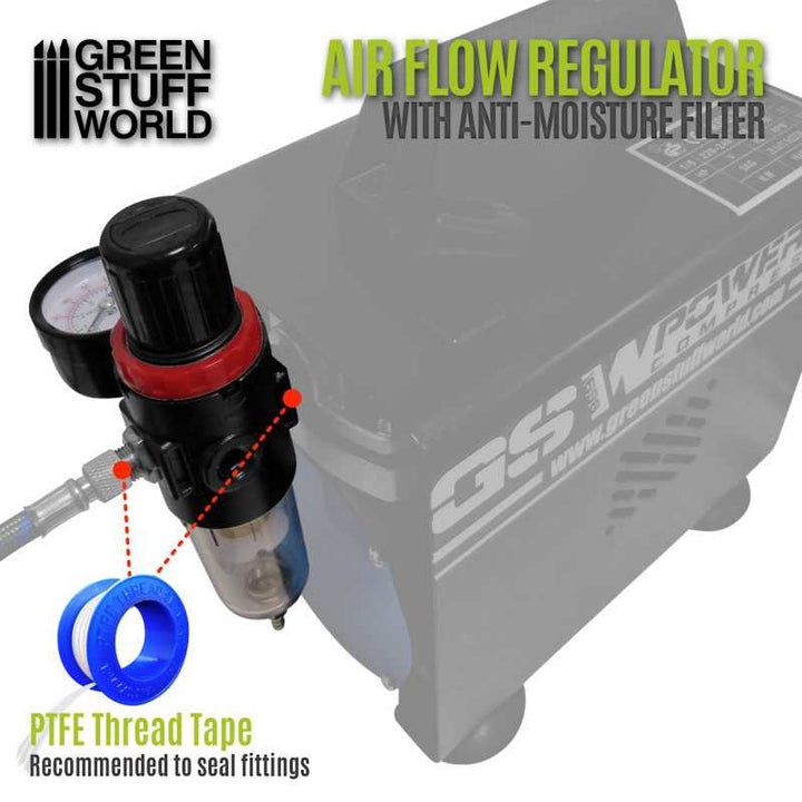 Airbrush Air Flow Regulator (Green Stuff World)