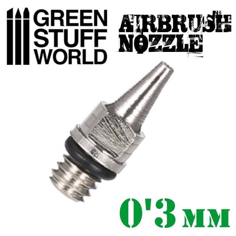 Airbrush Nozzle 0.3mm (Green Stuff World)