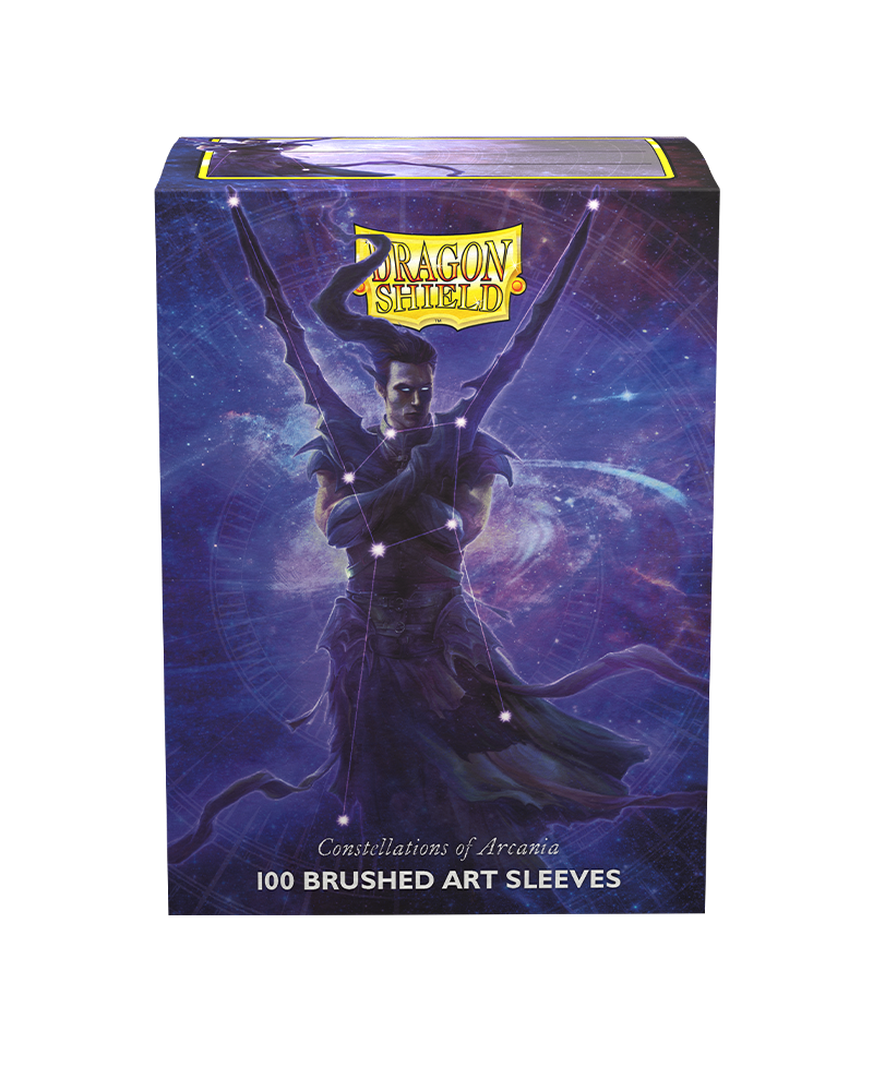 Dragon Shield Alaric - Constellations - Brushed Art Sleeves - Standard Snydepels Dragon Shield Alaric - Constellations - Brushed Art Sleeves - Standard Snydepels