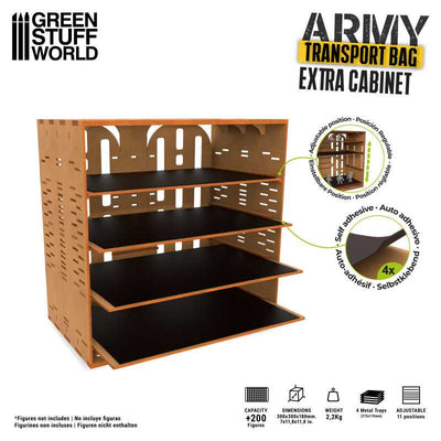 Army Transport Bag - Extra Cabinet (Green Stuff World)