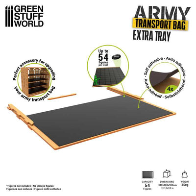 Army Transport Bag - Extra Tray (Green Stuff World)