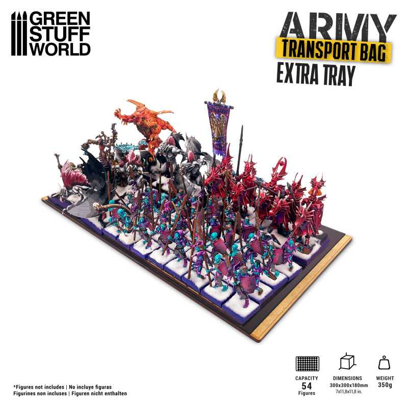 Army Transport Bag - Extra Tray (Green Stuff World)