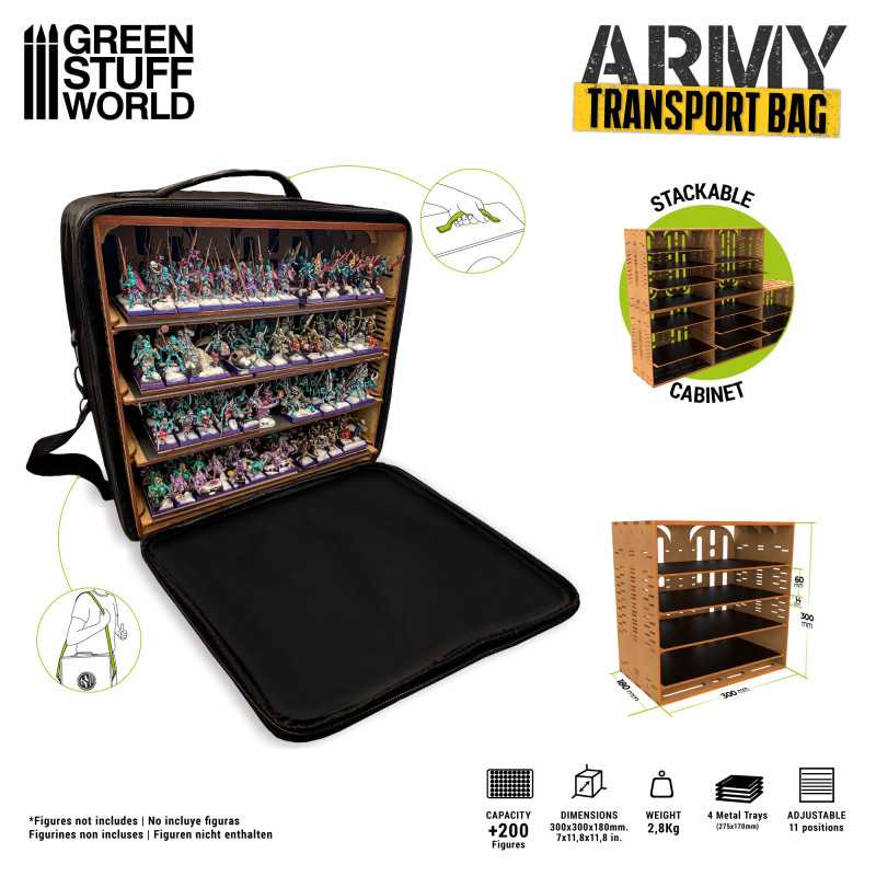 Army Transport Bag - M (Green Stuff World)