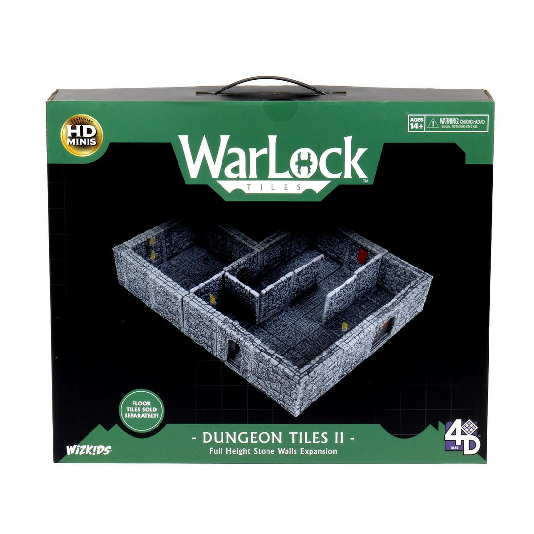 WarLock Tiles: Dungeon Tiles II - Full Height Stone Walls Expansion