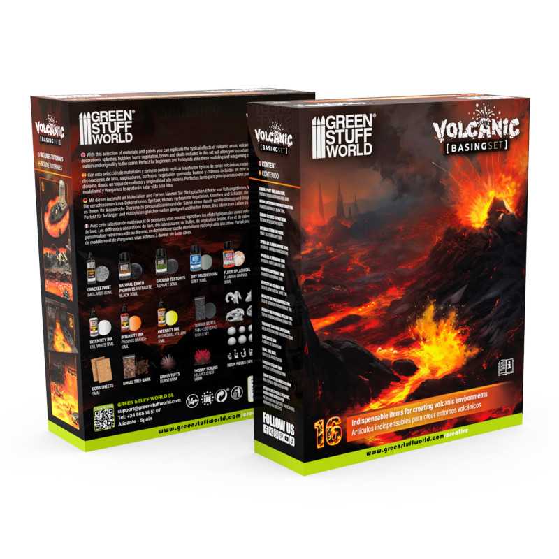 Basing Sets - Volcanic (Green Stuff World)