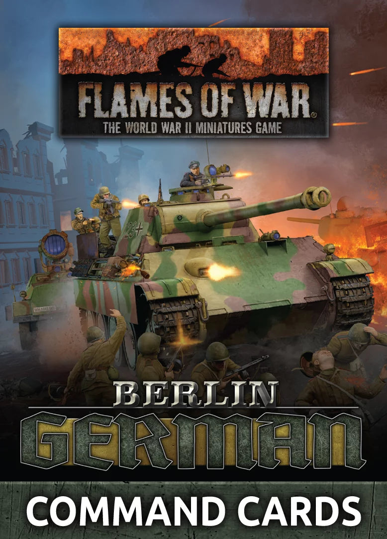 Flames of War: Berlin - German Command Cards (FW273C)