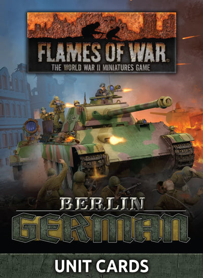 Flames of War: Berlin - German Unit Cards (FW273U)