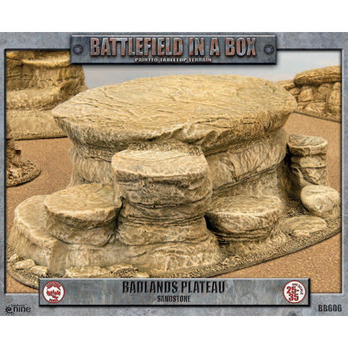 Battlefield in a Box: Badlands - Plateau (Sandstone) (BB606)