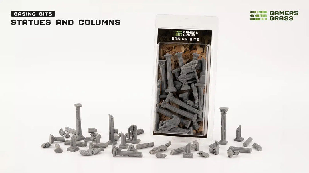 GamersGrass Basing Bits, Statues and Columns
