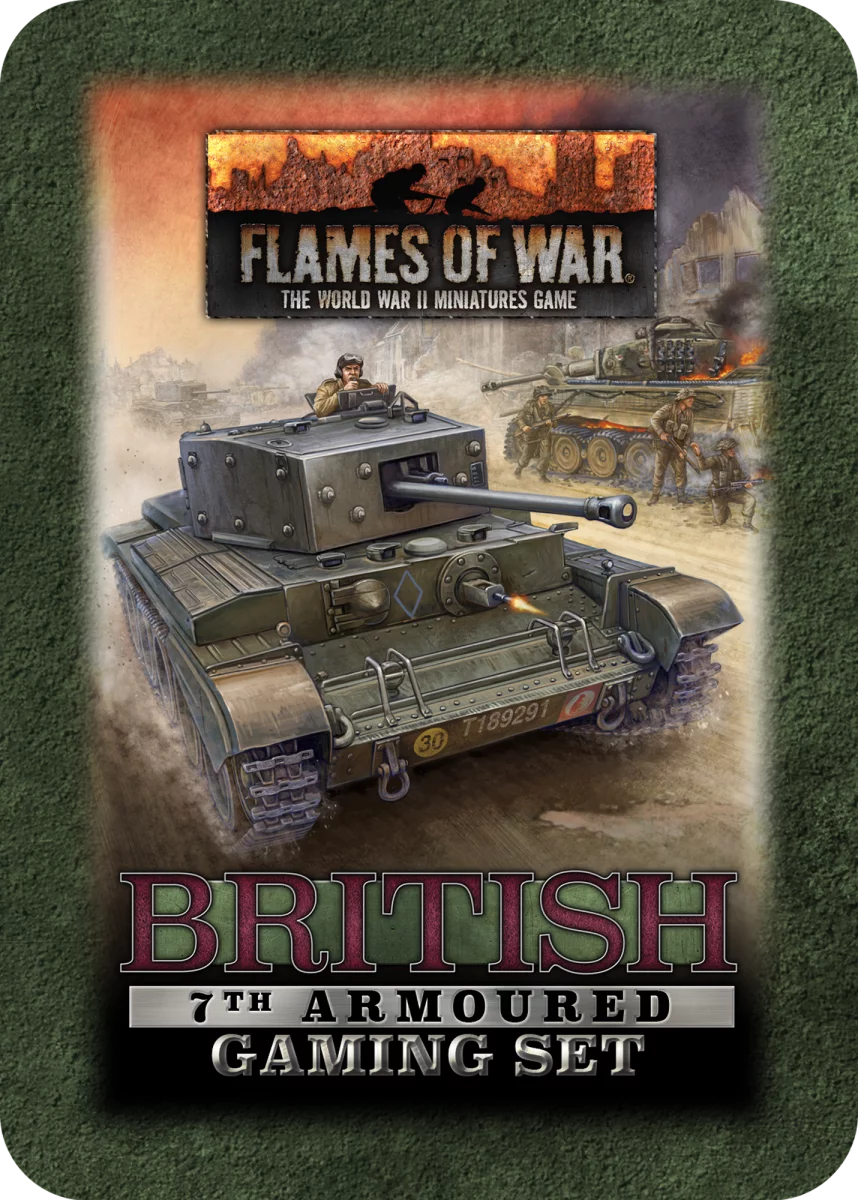 Flames of War: British 7th Armoured Tin (TD049)