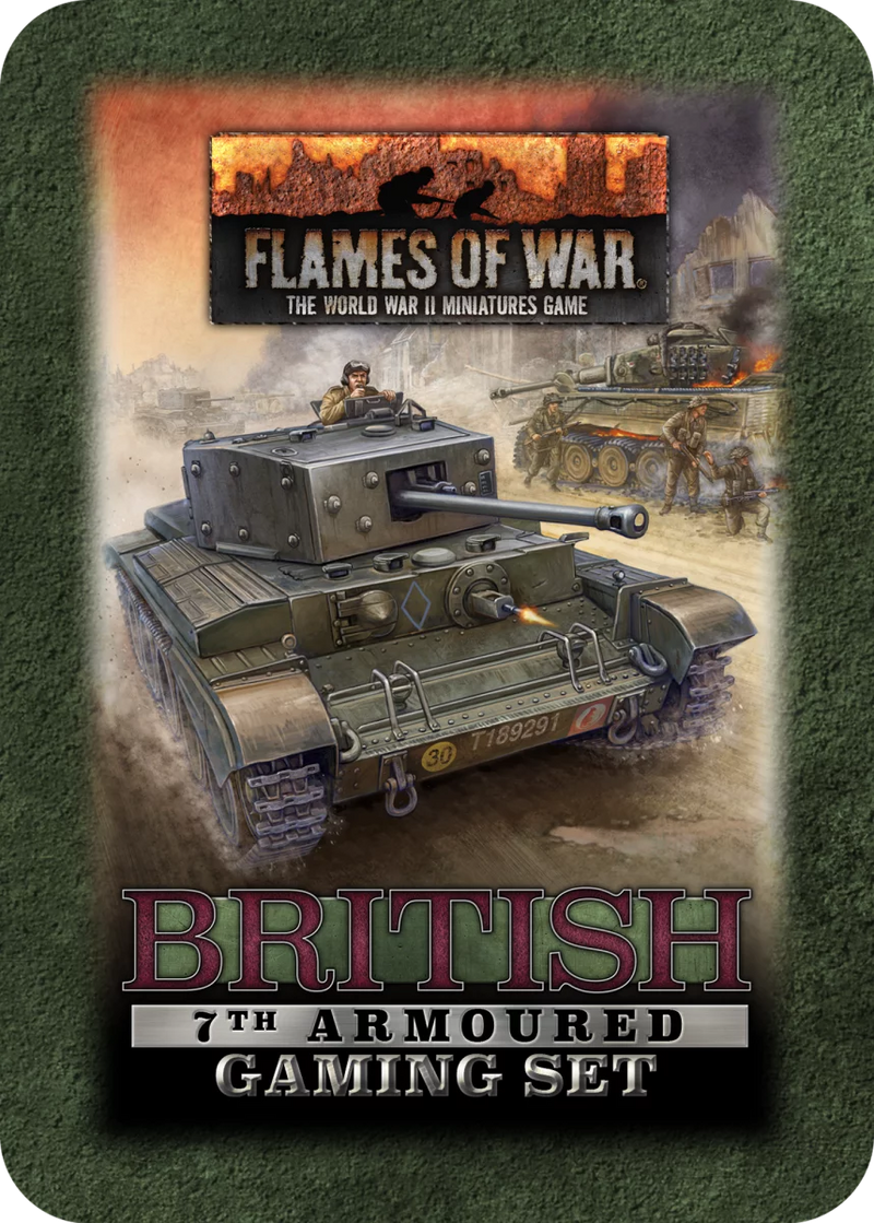 Flames of War: British 7th Armoured Tin (TD049)