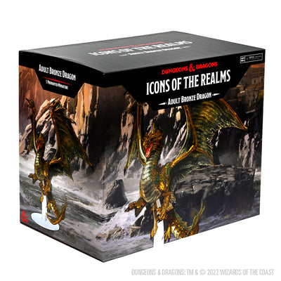 Dungeons & Dragons: Icons of the Realms - Adult Bronze Dragon