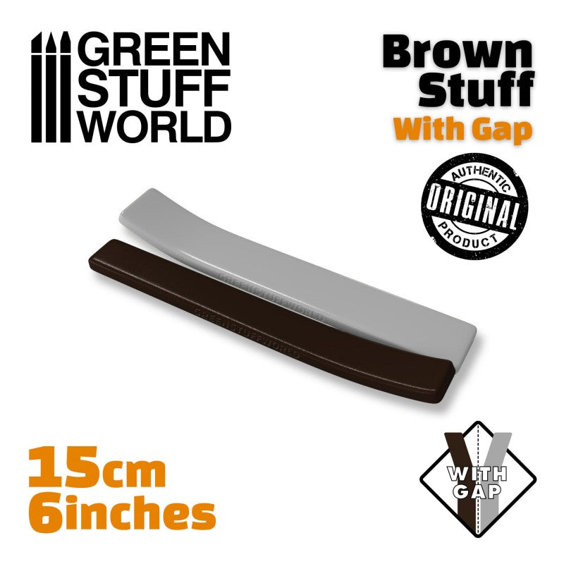 Brown Stuff Tape 6 inches WITH GAP (Green Stuff World)